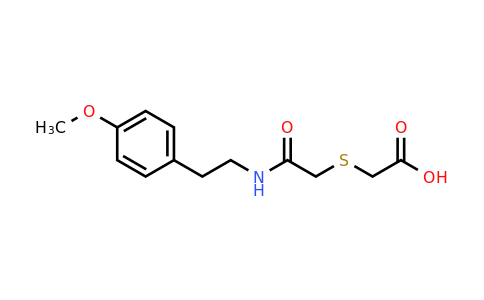 CAS 380469-11-4 | 2-[({[2-(4-methoxyphenyl)ethyl]carbamoyl}methyl)sulfanyl]acetic acid
