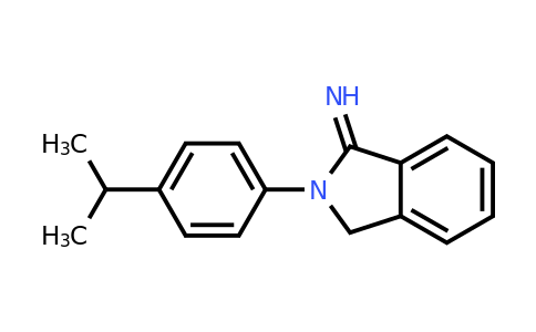 CAS 380563-53-1 | 2-[4-(Propan-2-yl)phenyl]-2,3-dihydro-1H-isoindol-1-imine