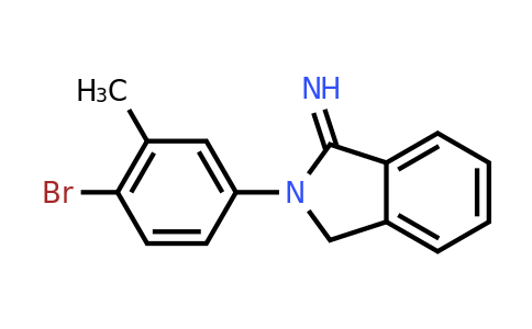 CAS 380563-60-0 | 2-(4-Bromo-3-methylphenyl)-2,3-dihydro-1H-isoindol-1-imine