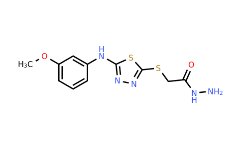 CAS 380573-92-2 | 2-({5-[(3-methoxyphenyl)amino]-1,3,4-thiadiazol-2-yl}sulfanyl)acetohydrazide