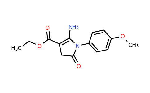 CAS 380576-92-1 | ethyl 2-amino-1-(4-methoxyphenyl)-5-oxo-4,5-dihydro-1H-pyrrole-3-carboxylate
