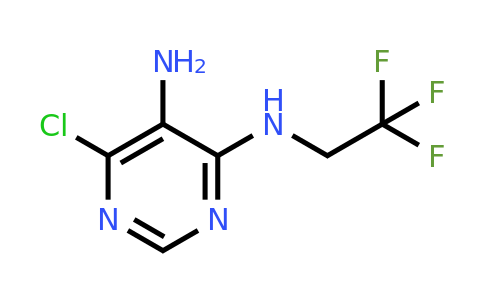CAS 380605-42-5 | 6-Chloro-N4-(2,2,2-trifluoroethyl)pyrimidine-4,5-diamine