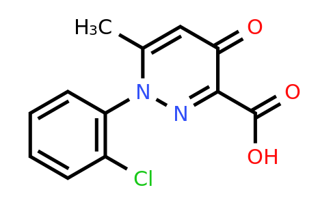 CAS 380623-13-2 | 1-(2-chlorophenyl)-6-methyl-4-oxo-1,4-dihydropyridazine-3-carboxylic acid