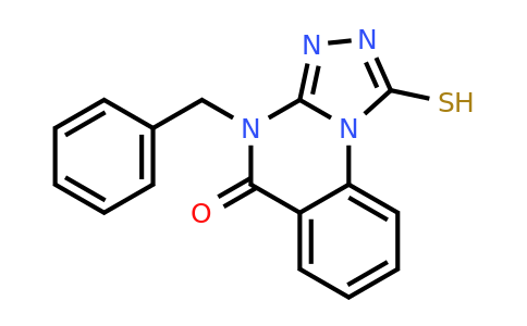 CAS 380663-73-0 | 4-benzyl-1-sulfanyl-4H,5H-[1,2,4]triazolo[4,3-a]quinazolin-5-one