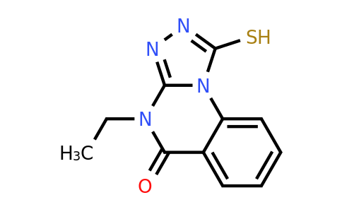 CAS 380674-66-8 | 4-ethyl-1-sulfanyl-4H,5H-[1,2,4]triazolo[4,3-a]quinazolin-5-one