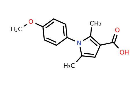 CAS 3807-58-7 | 1-(4-Methoxyphenyl)-2,5-dimethyl-1H-pyrrole-3-carboxylic acid