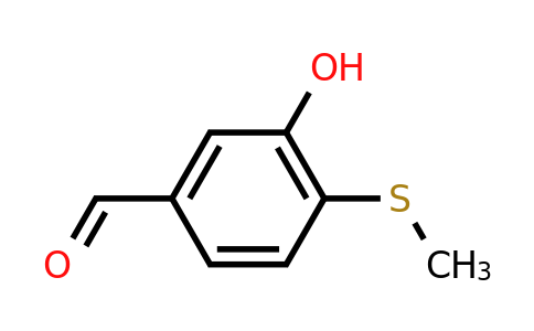CAS 38121-66-3 | 3-Hydroxy-4-(methylsulfanyl)benzaldehyde