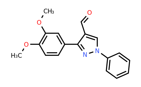 CAS 381230-33-7 | 3-(3,4-dimethoxyphenyl)-1-phenyl-1H-pyrazole-4-carbaldehyde