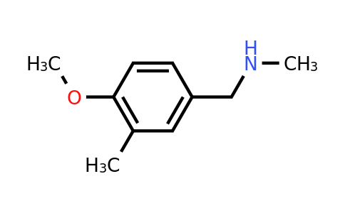 CAS 381236-64-2 | 1-(4-Methoxy-3-methylphenyl)-N-methylmethanamine
