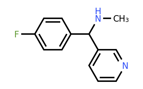 CAS 381236-90-4 | [(4-Fluorophenyl)(pyridin-3-yl)methyl](methyl)amine