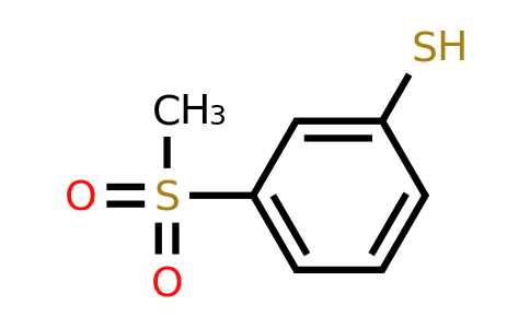 CAS 3814-24-2 | 3-(Methylsulfonyl)benzenethiol