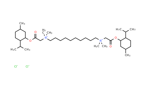 CAS 38146-42-8 | N1,N10-Bis(2-((2-isopropyl-5-methylcyclohexyl)oxy)-2-oxoethyl)-N1,N1,N10,N10-tetramethyldecane-1,10-diaminium chloride