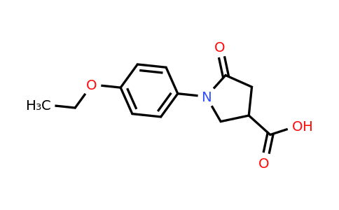 CAS 38160-04-2 | 1-(4-ethoxyphenyl)-5-oxopyrrolidine-3-carboxylic acid