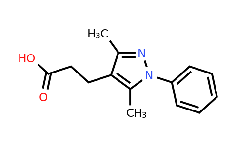 CAS 381697-36-5 | 3-(3,5-dimethyl-1-phenyl-1H-pyrazol-4-yl)propanoic acid