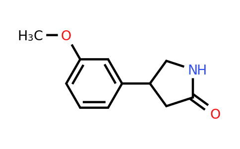 CAS 38175-34-7 | 4-(3-methoxyphenyl)pyrrolidin-2-one