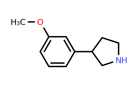 CAS 38175-35-8 | 3-(3-methoxyphenyl)pyrrolidine