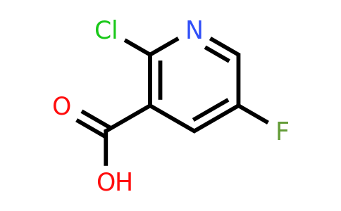 CAS 38186-88-8 | 2-Chloro-5-fluoronicotinic acid