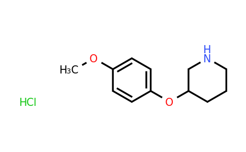 CAS 38247-88-0 | 3-(4-methoxyphenoxy)piperidine hydrochloride
