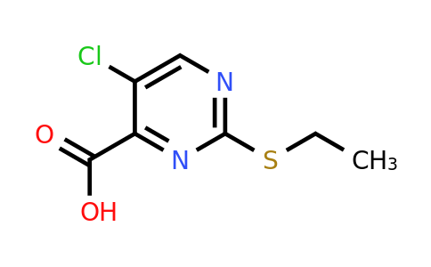 CAS 382610-58-4 | 5-Chloro-2-(ethylthio)pyrimidine-4-carboxylic acid