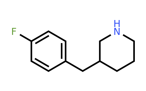 CAS 382637-47-0 | 3-(4-Fluoro-benzyl)-piperidine
