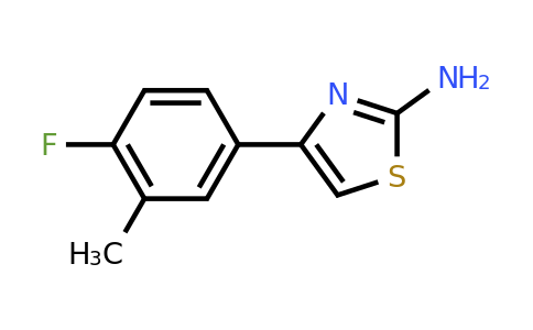CAS 3830-48-6 | 4-(4-fluoro-3-methylphenyl)-1,3-thiazol-2-amine
