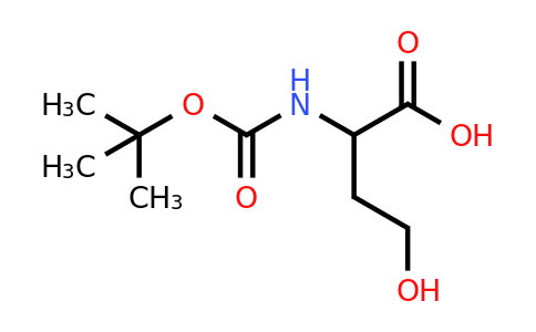 CAS 38308-92-8 | 2-{[(tert-butoxy)carbonyl]amino}-4-hydroxybutanoic acid