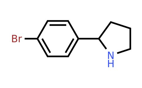 CAS 383127-22-8 | 2-(4-Bromophenyl)pyrrolidine