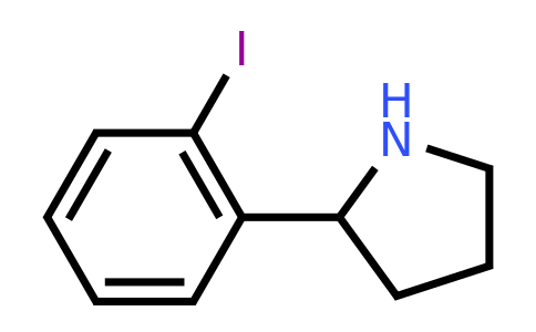 CAS 383127-23-9 | 2-(2-Iodophenyl)pyrrolidine