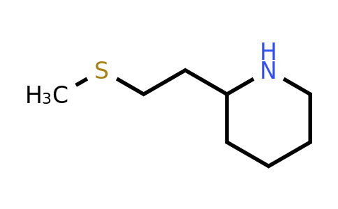 CAS 383128-04-9 | 2-[2-(methylsulfanyl)ethyl]piperidine