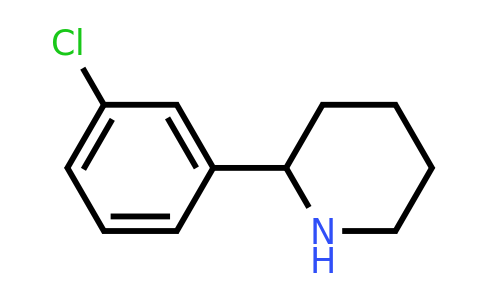 CAS 383128-12-9 | 2-(3-Chlorophenyl)piperidine