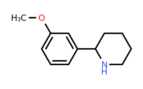 CAS 383128-22-1 | 2-(3-Methoxyphenyl)piperidine
