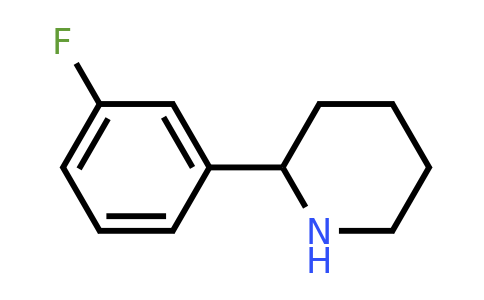 CAS 383128-42-5 | 2-(3-Fluorophenyl)piperidine