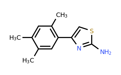 CAS 383131-99-5 | 4-(2,4,5-trimethylphenyl)-1,3-thiazol-2-amine