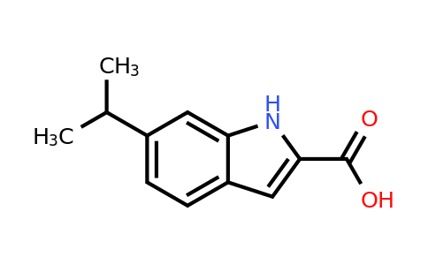 CAS 383132-73-8 | 6-(propan-2-yl)-1H-indole-2-carboxylic acid