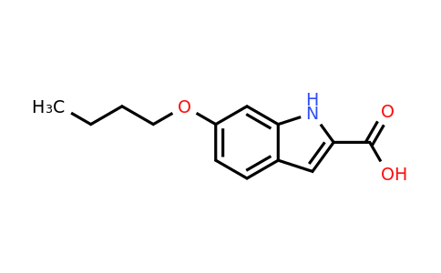 CAS 383133-76-4 | 6-butoxy-1H-indole-2-carboxylic acid