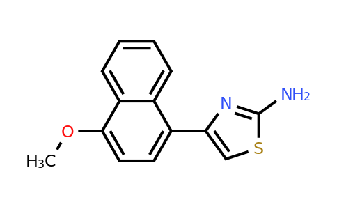 CAS 383134-01-8 | 4-(4-methoxynaphthalen-1-yl)-1,3-thiazol-2-amine