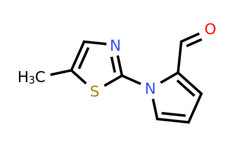 CAS 383136-04-7 | 1-(5-Methylthiazol-2-yl)-1H-pyrrole-2-carbaldehyde