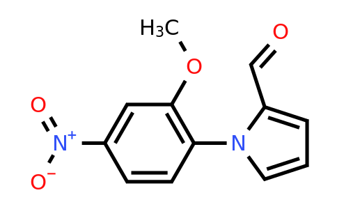 CAS 383136-05-8 | 1-(2-Methoxy-4-nitrophenyl)-1H-pyrrole-2-carbaldehyde