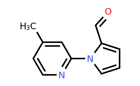CAS 383136-14-9 | 1-(4-Methylpyridin-2-yl)-1H-pyrrole-2-carbaldehyde