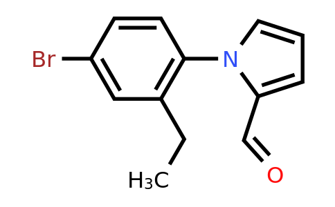 CAS 383136-23-0 | 1-(4-Bromo-2-ethylphenyl)-1H-pyrrole-2-carbaldehyde