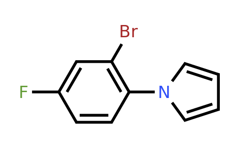 CAS 383137-41-5 | 1-(2-Bromo-4-fluorophenyl)-1H-pyrrole