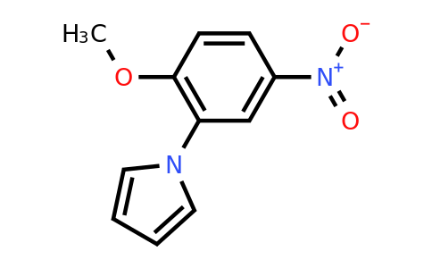 CAS 383137-45-9 | 1-(2-Methoxy-5-nitrophenyl)-1H-pyrrole