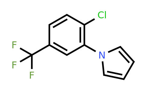 CAS 383137-53-9 | 1-(2-Chloro-5-(trifluoromethyl)phenyl)-1H-pyrrole