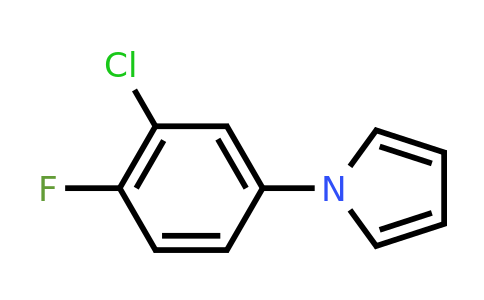 CAS 383137-55-1 | 1-(3-Chloro-4-fluorophenyl)-1H-pyrrole