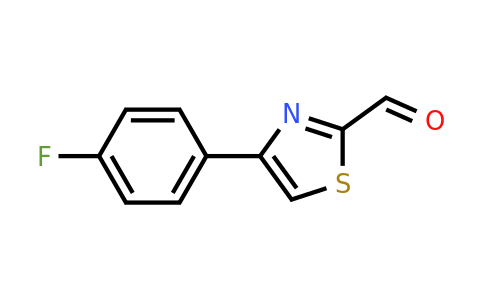 CAS 383142-69-6 | 4-(4-Fluorophenyl)-1,3-thiazole-2-carbaldehyde