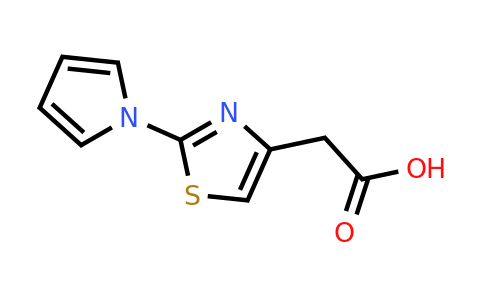 CAS 383142-84-5 | 2-(2-(1H-Pyrrol-1-yl)thiazol-4-yl)acetic acid