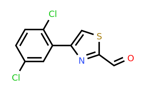 CAS 383143-05-3 | 4-(2,5-dichlorophenyl)-1,3-thiazole-2-carbaldehyde