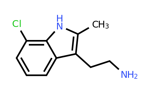 CAS 383145-89-9 | 2-(7-chloro-2-methyl-1H-indol-3-yl)ethan-1-amine