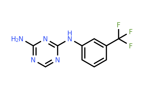 CAS 3832-69-7 | N2-(3-(Trifluoromethyl)phenyl)-1,3,5-triazine-2,4-diamine