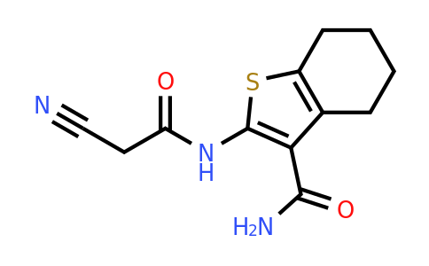 CAS 383379-31-5 | 2-(2-cyanoacetamido)-4,5,6,7-tetrahydro-1-benzothiophene-3-carboxamide